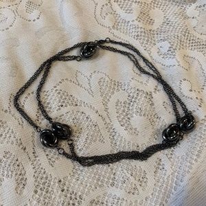 Chain & Bead Necklace